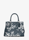 Marilyn Medium Printed Signature Logo Satchel