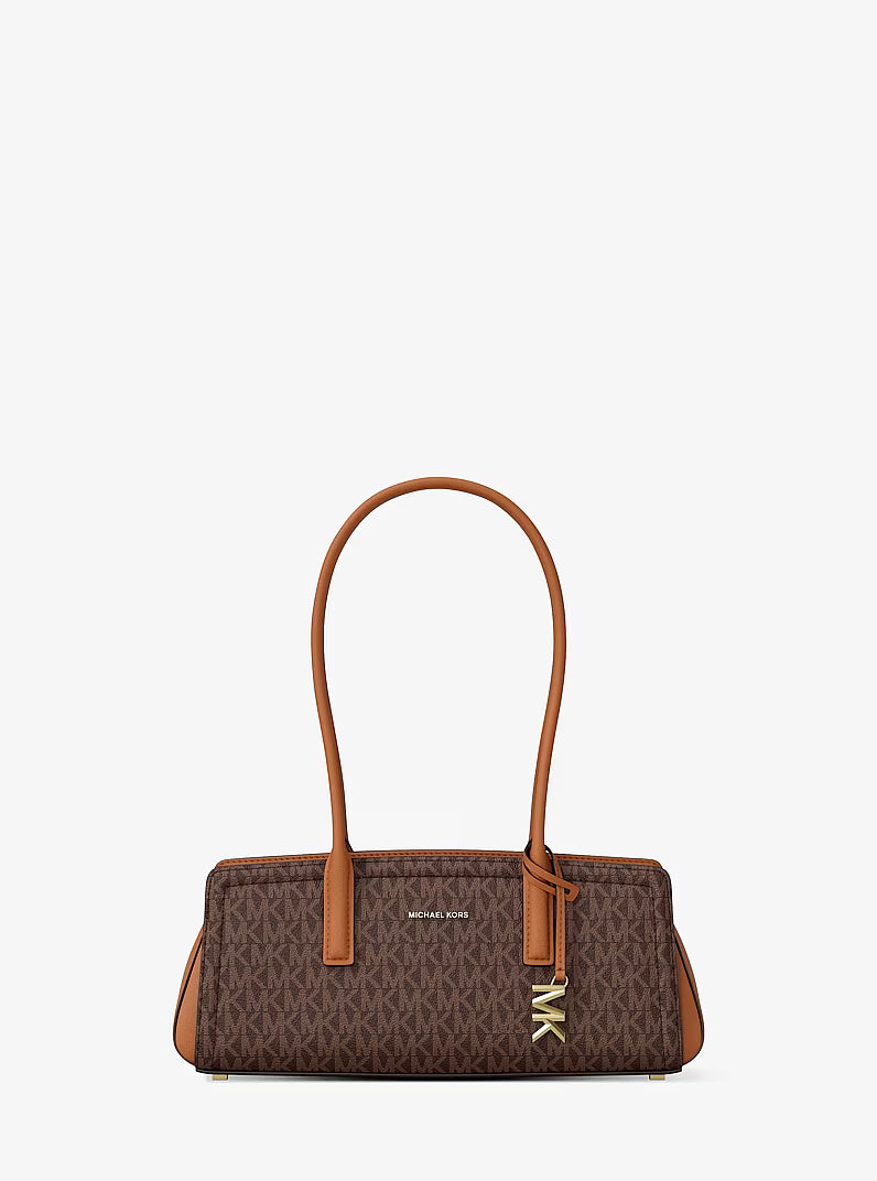 Laila Small Signature Logo Shoulder Bag