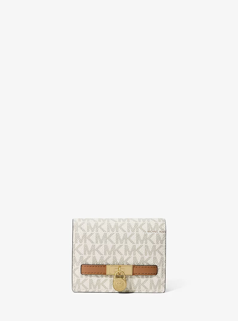 Hamilton Moderne Small Signature Logo Wallet
