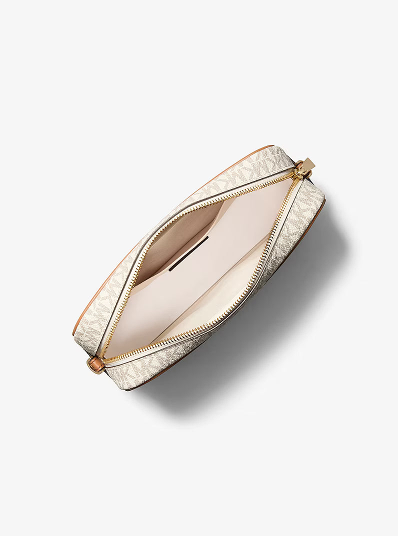 Bev Large Signature Logo Crossbody Bag