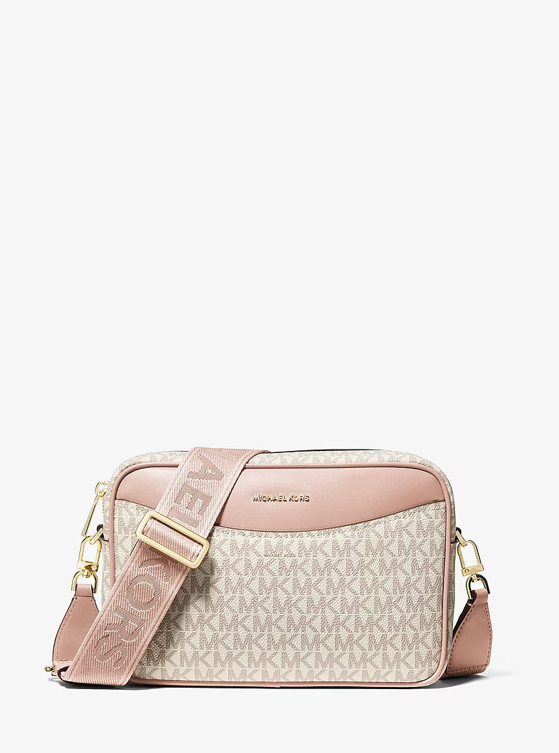 Bev Large Signature Logo Crossbody Bag