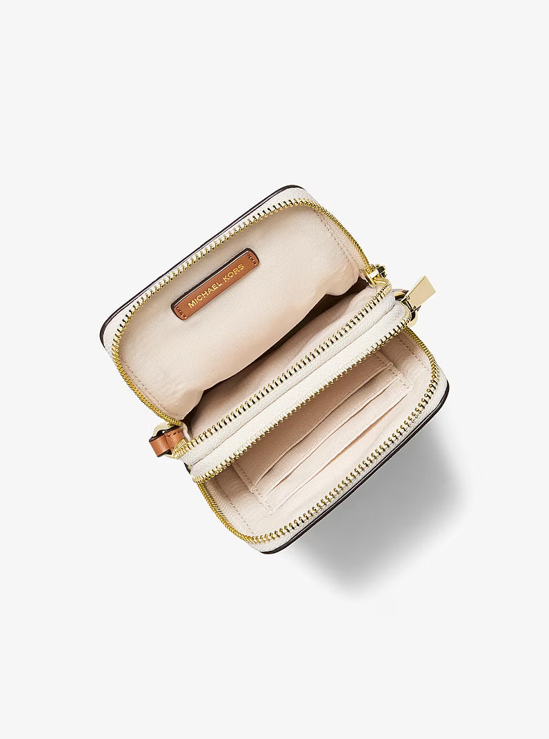 Jet Set Small Signature Logo Smartphone Crossbody Bag
