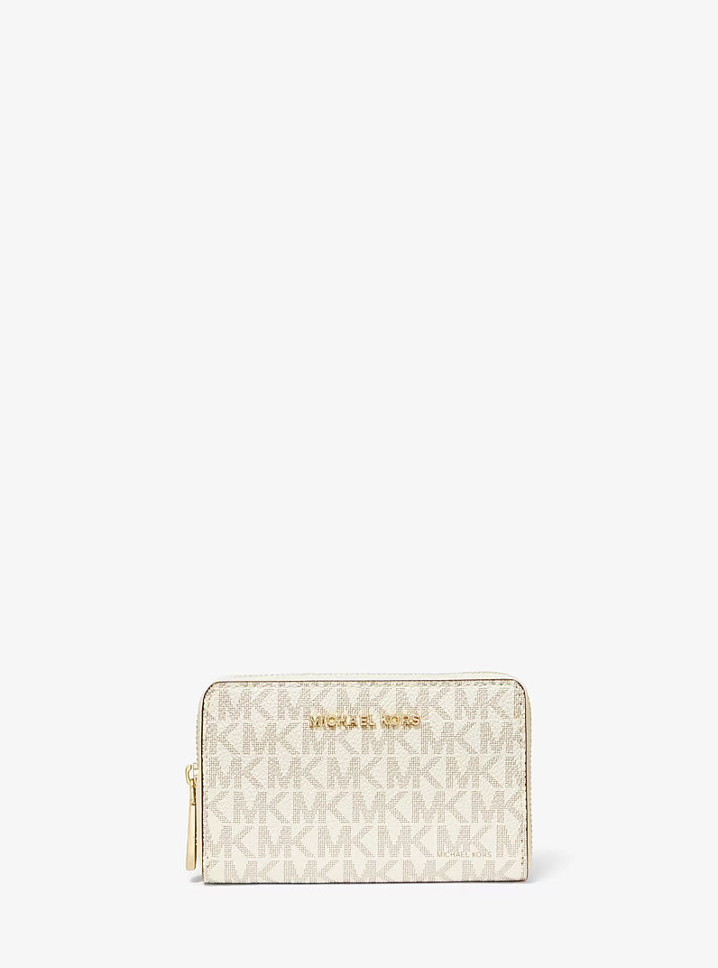Small Logo and Leather Wallet