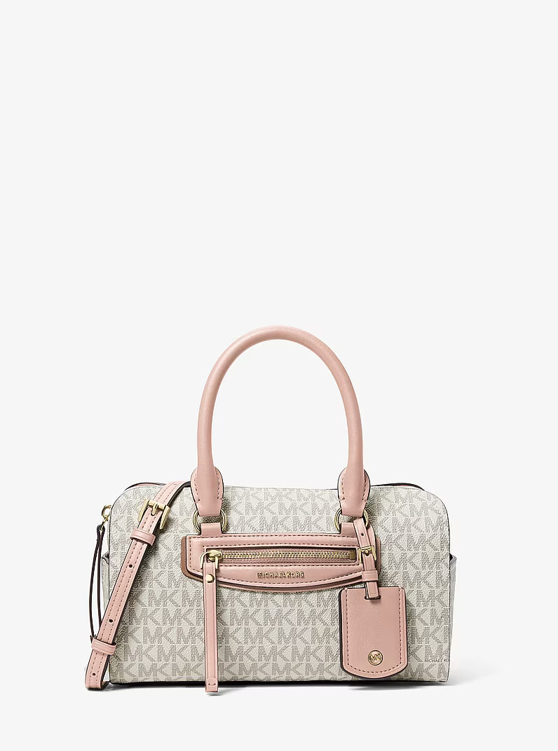 Jet Set Travel Extra-Small Signature Logo Duffel Crossbody Bag