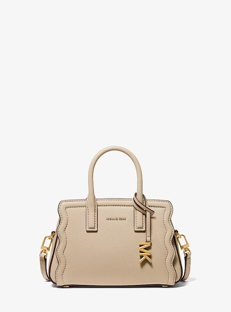Laila Extra-Small Pebbled Leather Convertible Crossbody Bag
