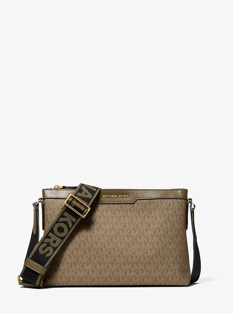 Hudson Signature Logo Messenger Bag
