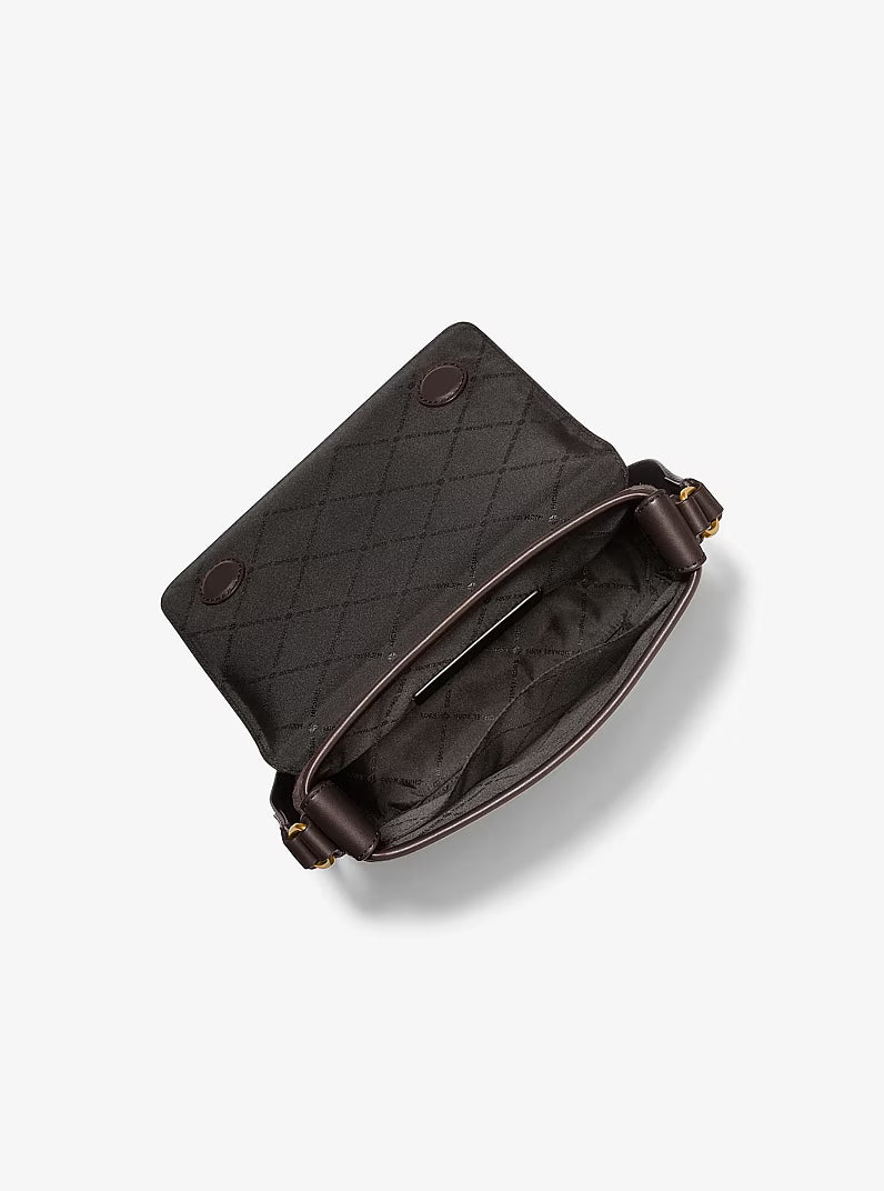 Hudson Mini Suede Messenger Bag